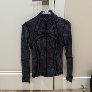 lululemon athletica Black and White Patterned Top